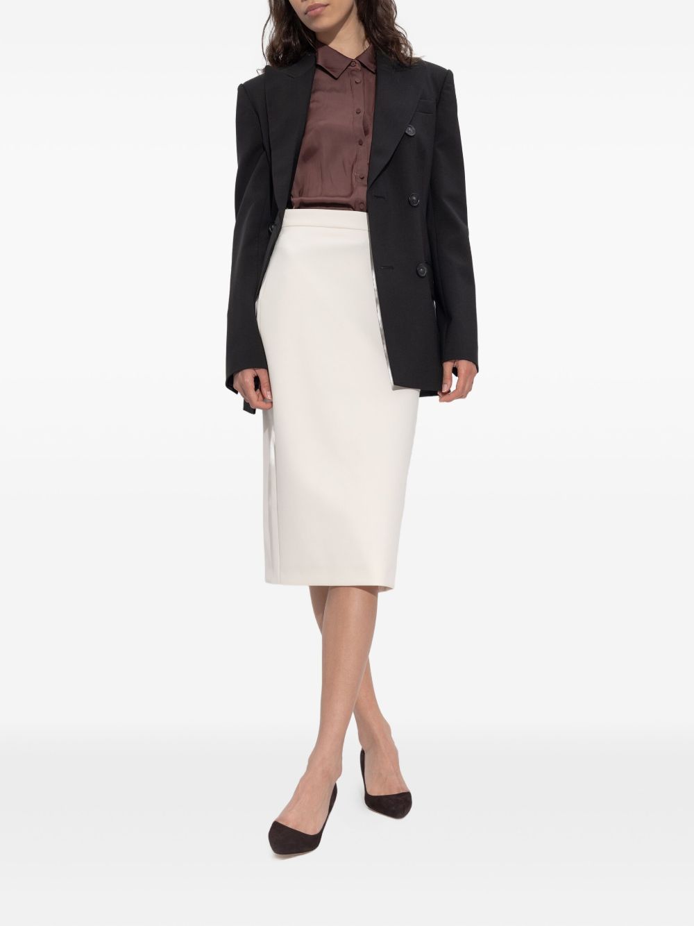 Sportmax Blazer doppiopetto in lana