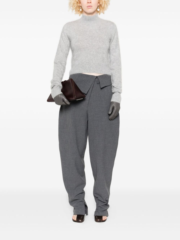 Sportmax Maglione corto a collo alto