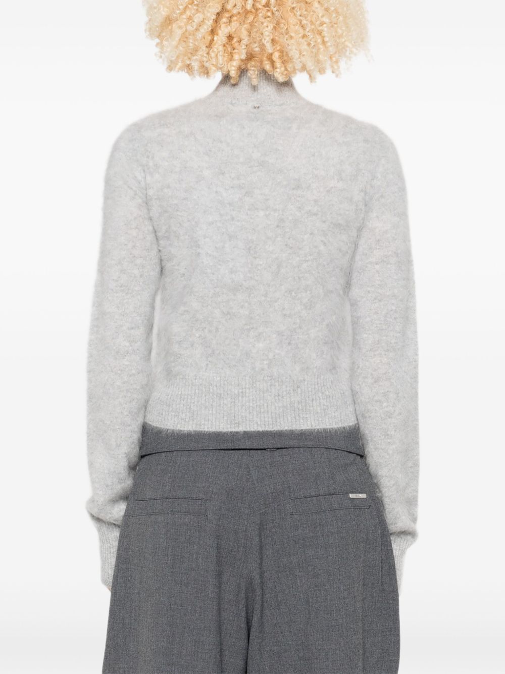 Sportmax Maglione corto a collo alto