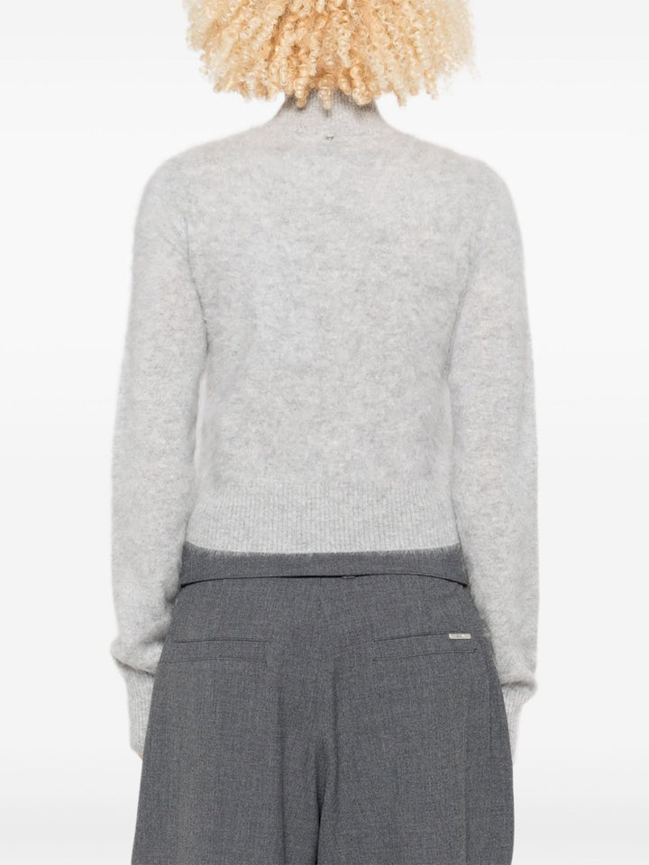 Sportmax Maglione corto a collo alto