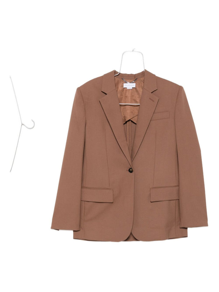 Stella McCartney
Blazer con bottone singolo
