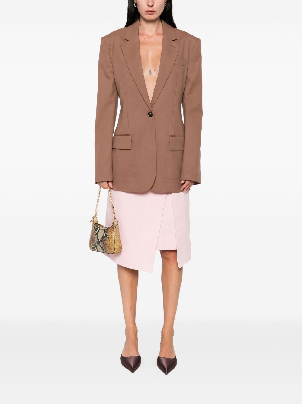 Stella McCartney
Blazer con bottone singolo