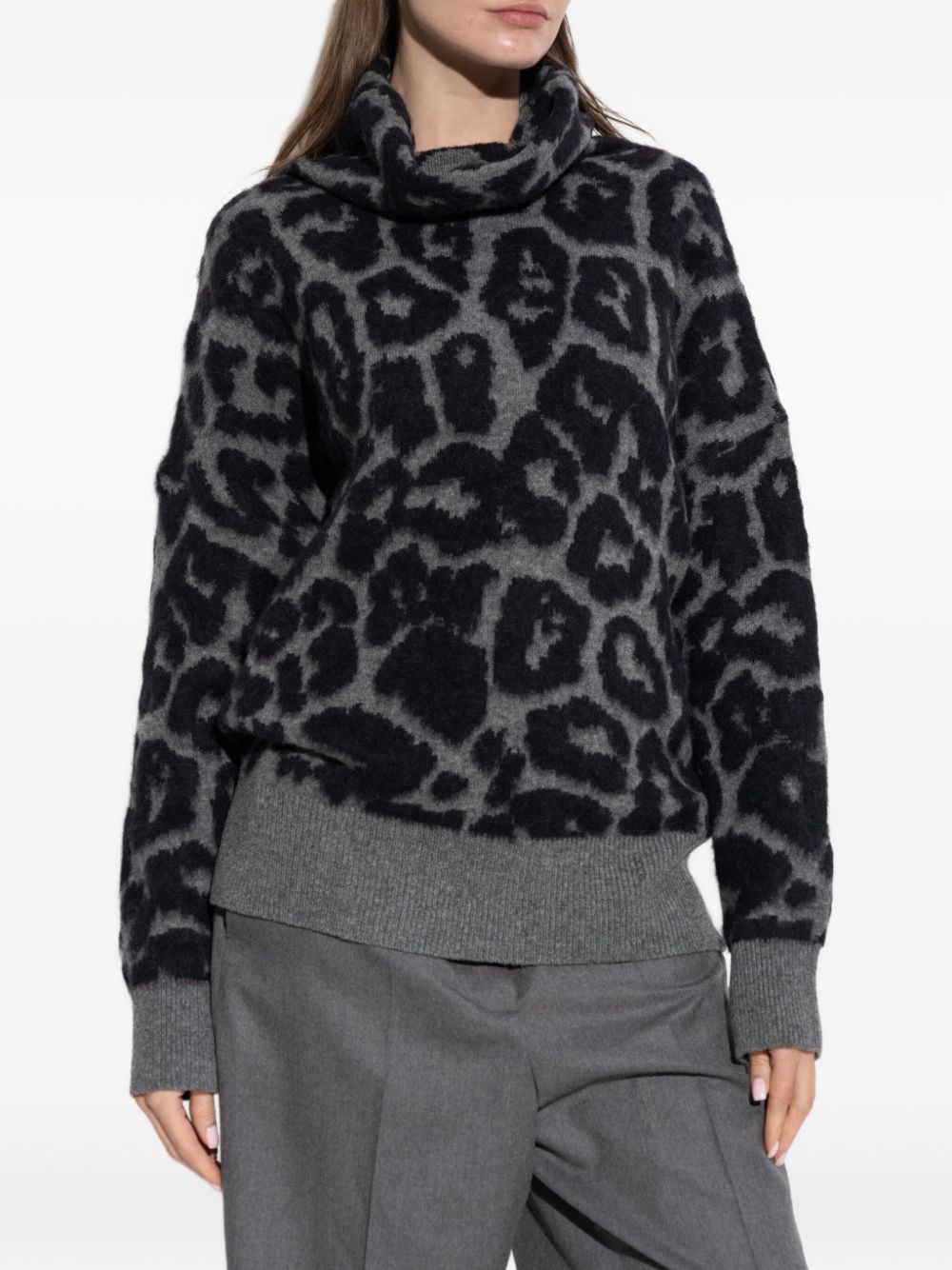 Stella McCartney Maglione leopardato