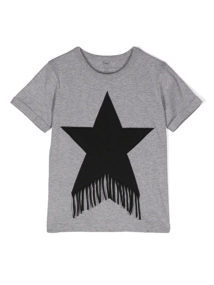 Stella McCartney Kids T-shirt Fringed Star