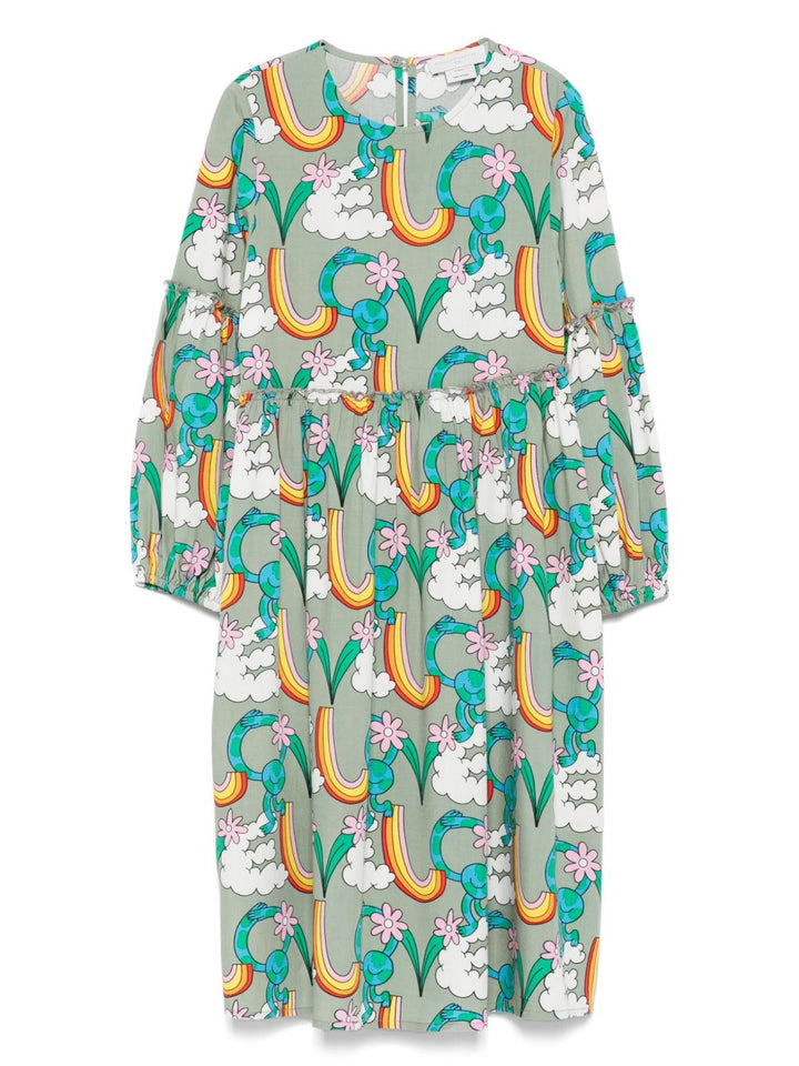 STELLA MCCARTNEY KIDS
Abito a Maniche Lunghe con Stampa