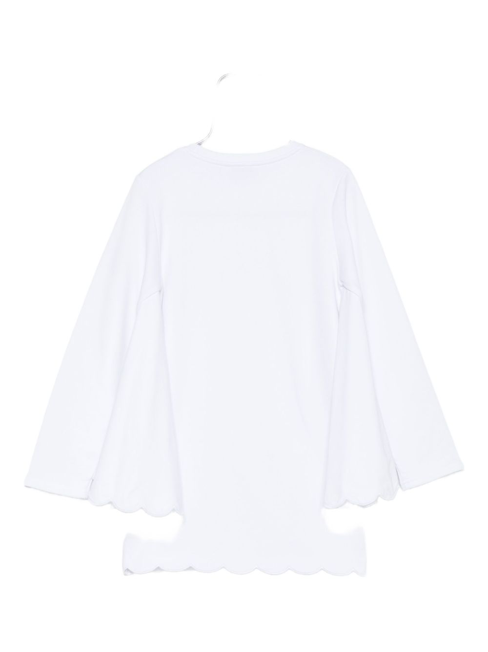 Stella McCartney Kids Abito in cotone bianco