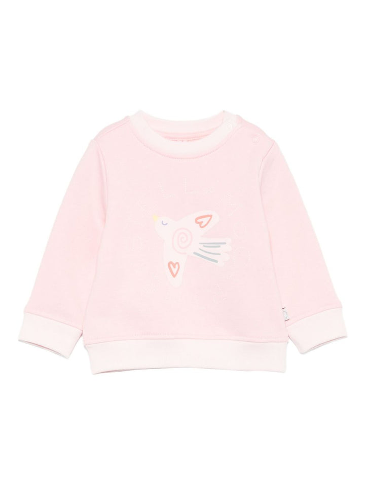 Stella McCartney Kids Felpa girocollo