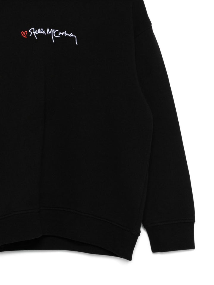 Stella McCartney Kids
Felpa con ricamo logo