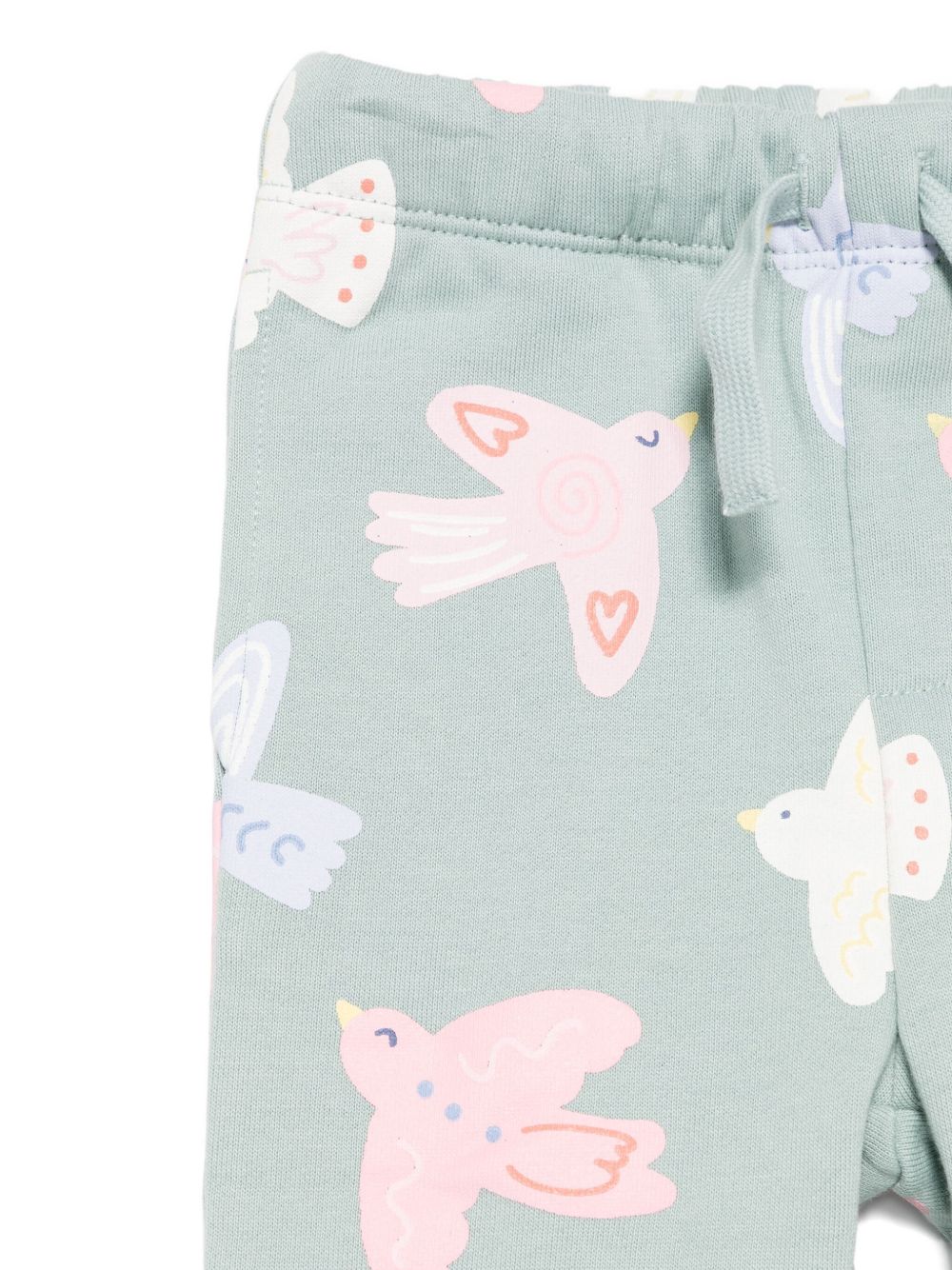 Stella McCartney Kids
Pantaloni in pile verde chiaro