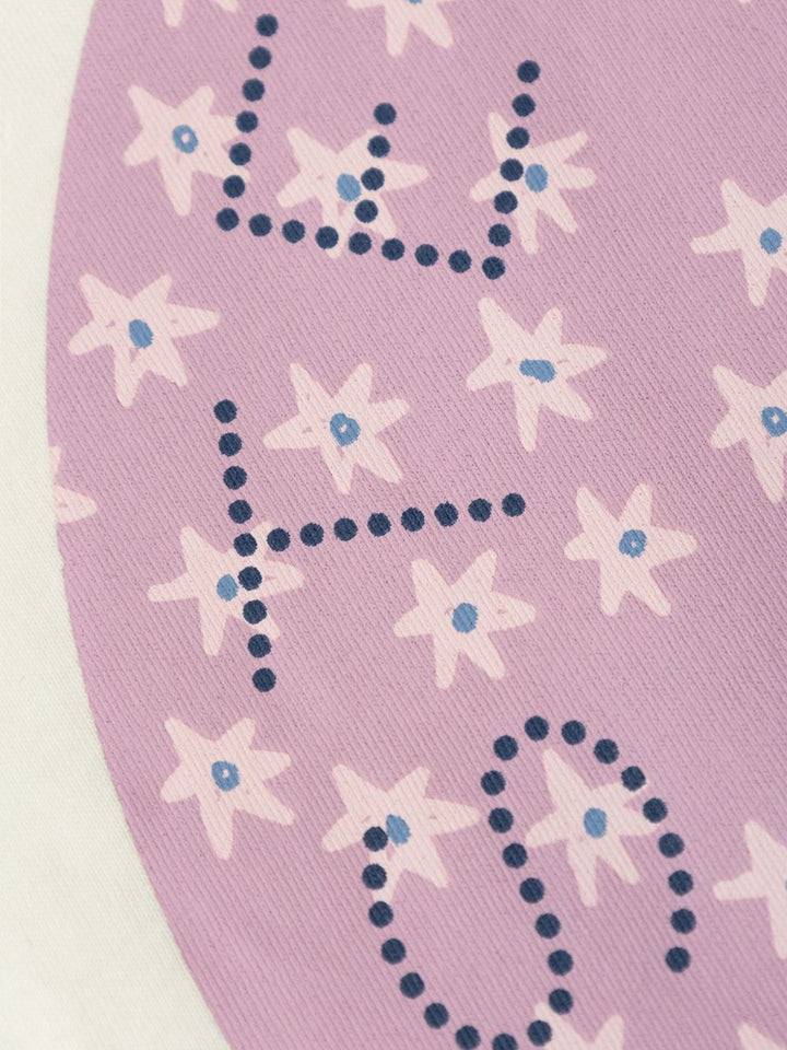 Stella McCartney Kids T-shirt con logo a fiori