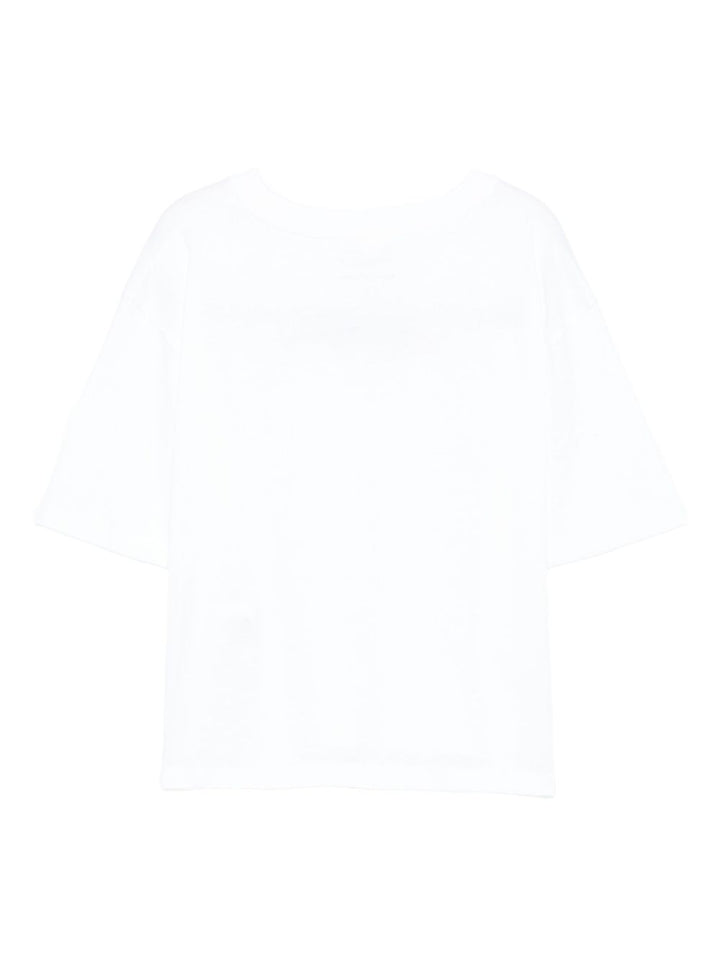 Stella McCartney Kids
T-shirt in cotone con logo ricamato