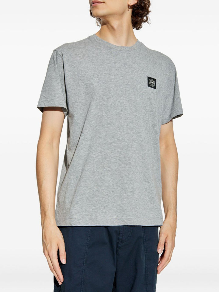 Stone Island T-shirt in cotone 60/20