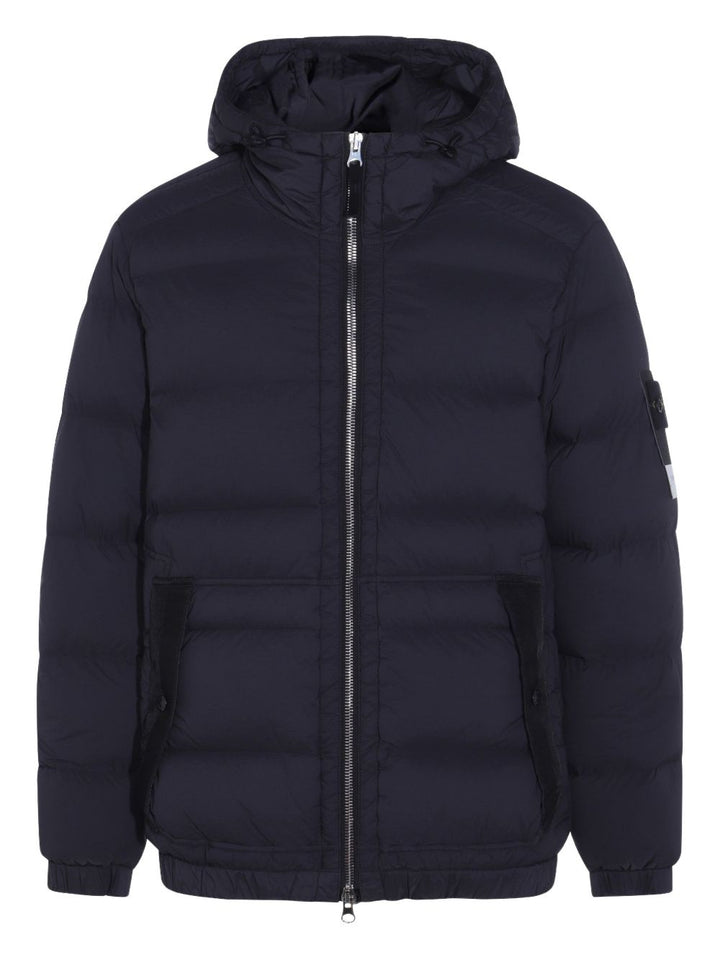 Stone Island Piumino imbottito con cappuccio