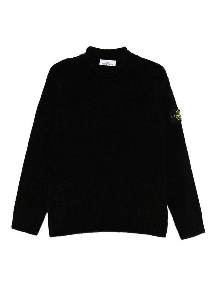 Stone Island
Maglione con badge logo