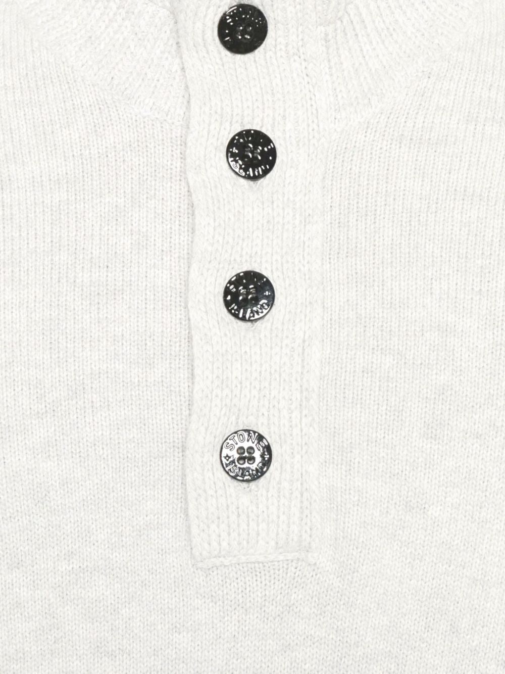 Stone Island Polo in misto lana