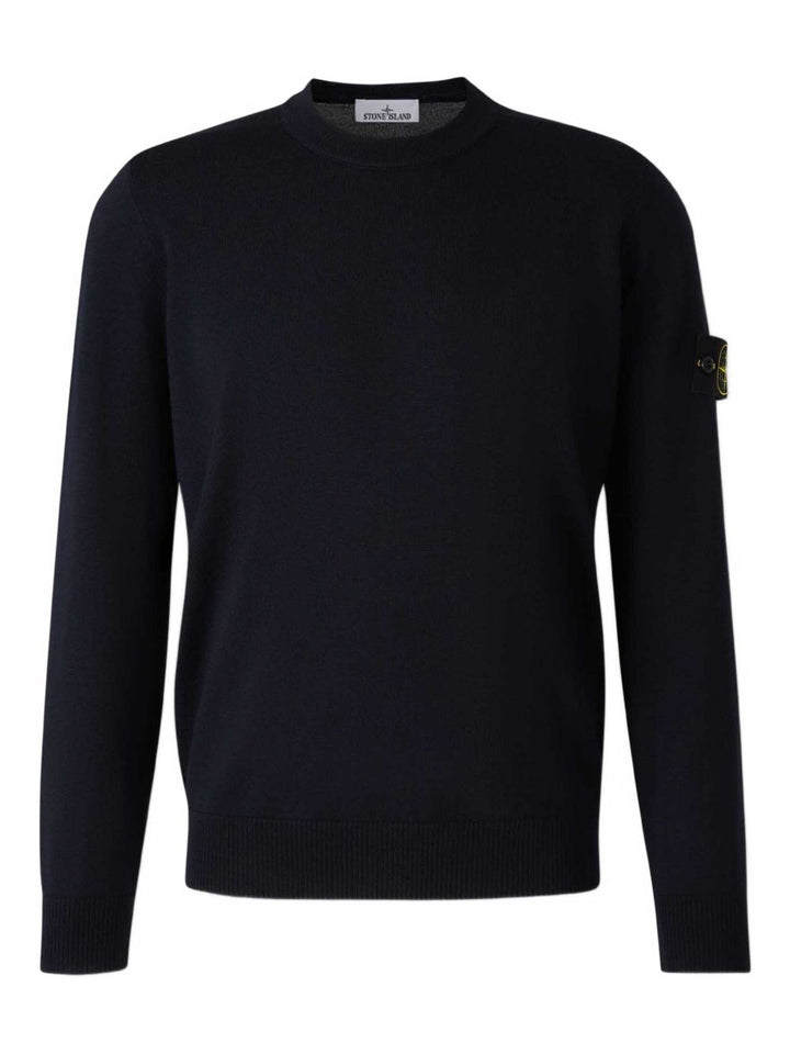 Stone Island
Maglione con applicazione Compass