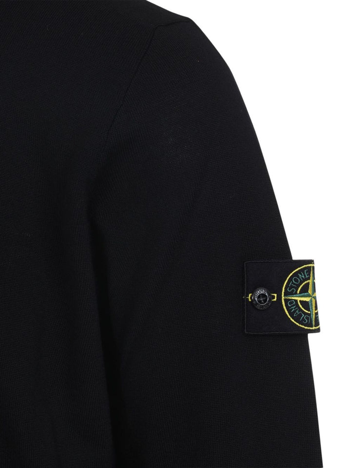 Stone Island Felpa girocollo con applicazione