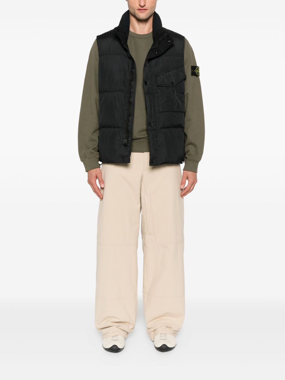 Stone Island piumino smanicato