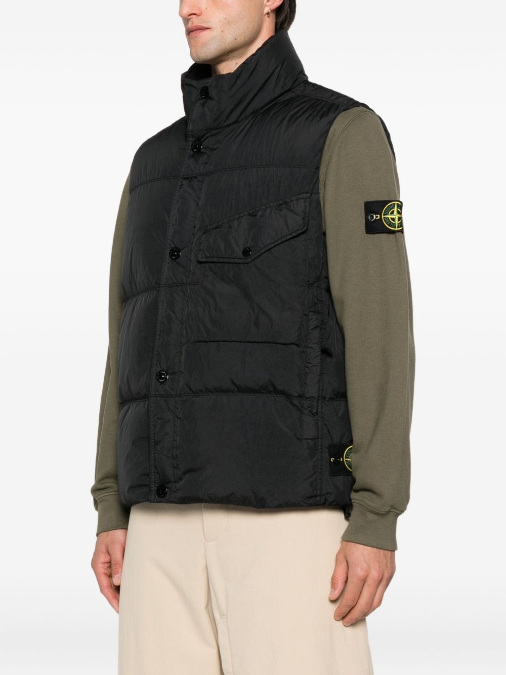 Stone Island 
piumino smanicato