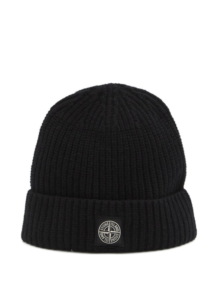 Stone Island 
Berretto di lana con logo