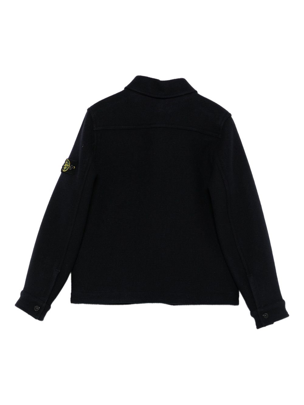 Stone Island Junior
Giacca con zip frontale e tasche applicate