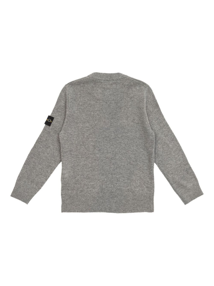 Stone Island Junior
Maglione con applicazione Compass