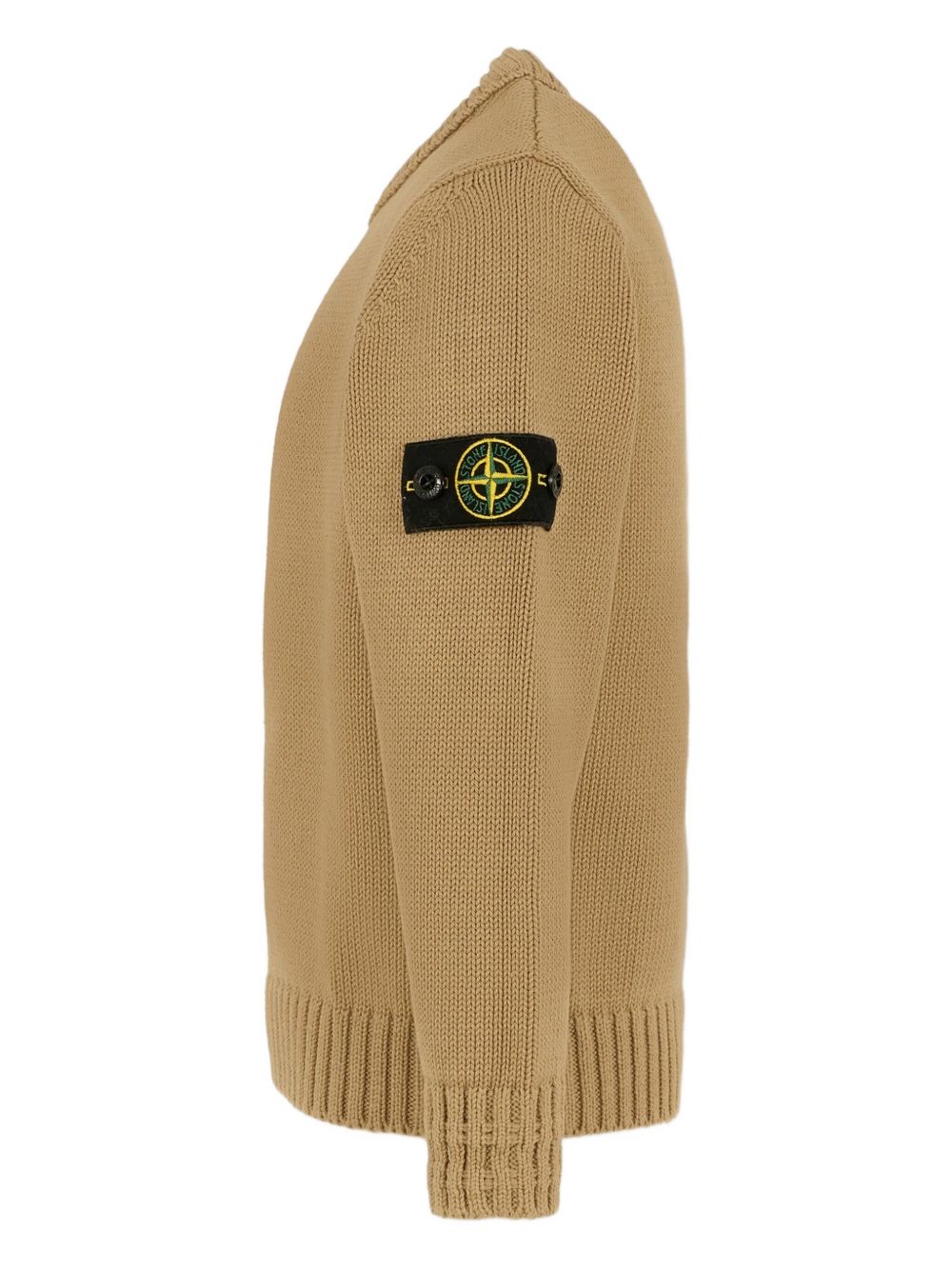 Stone Island Junior Maglione girocollo con logo