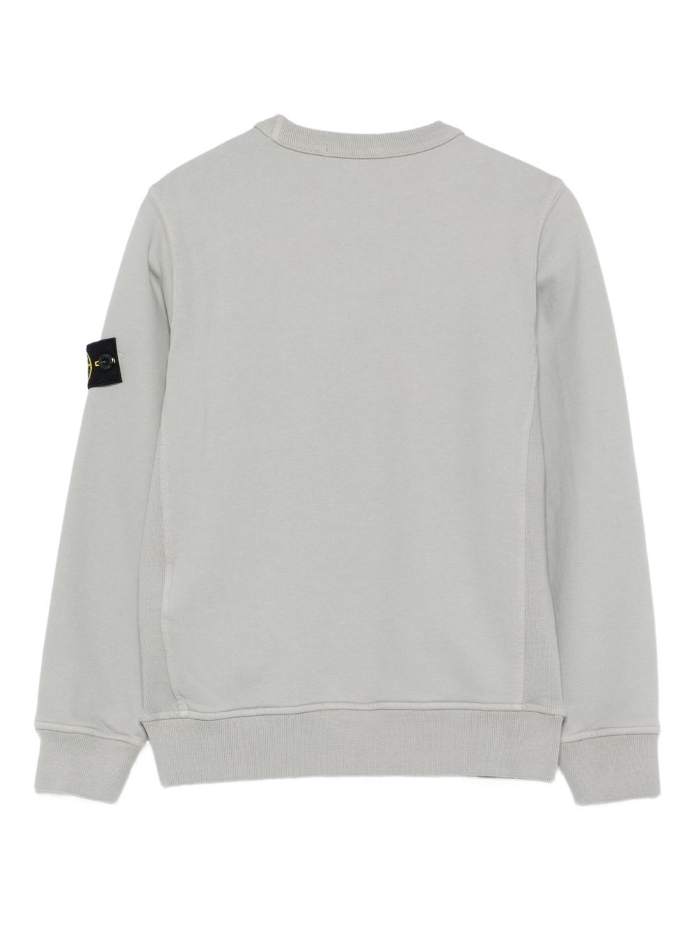 Stone Island Junior Felpa con applicazione Compass