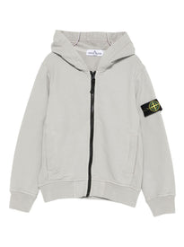Stone Island Junior Felpa di colore grigio