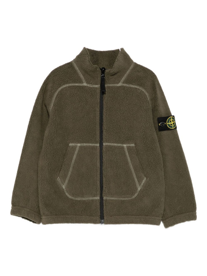 Stone Island Junior Felpa con zip