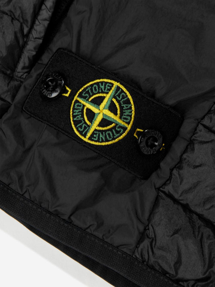 Stone Island Junior Gilet con motivo Compass