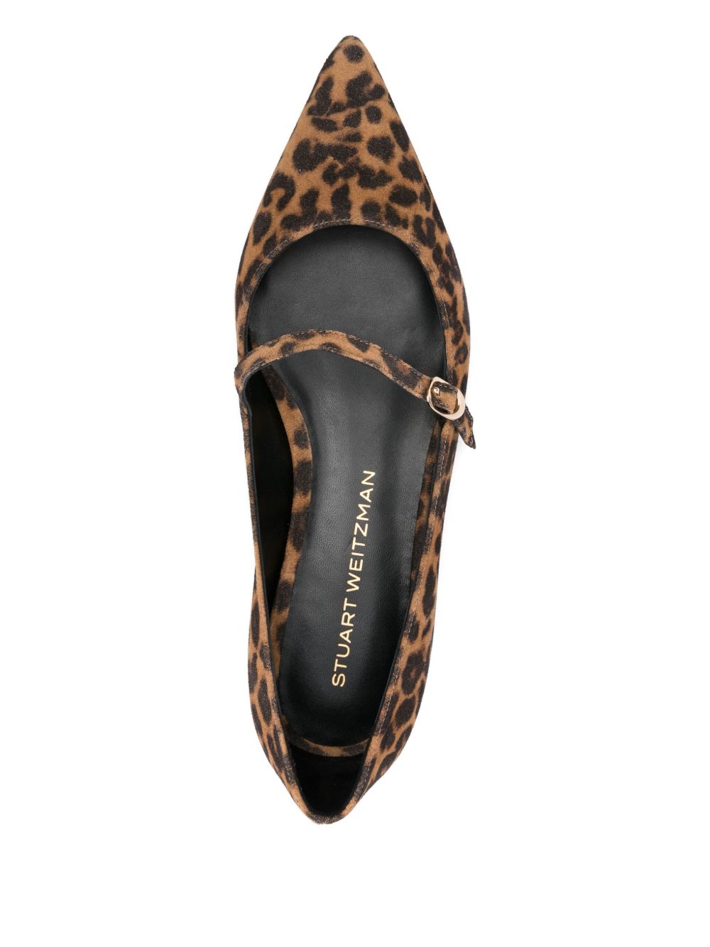 Stuart Weitzman Ballerina marrone leopardata
