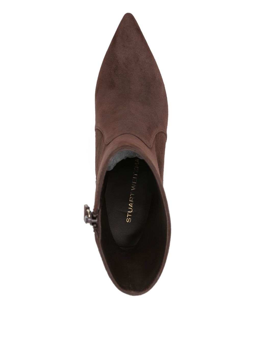 Stuart Weitzman Stivaletti marroni in camoscio