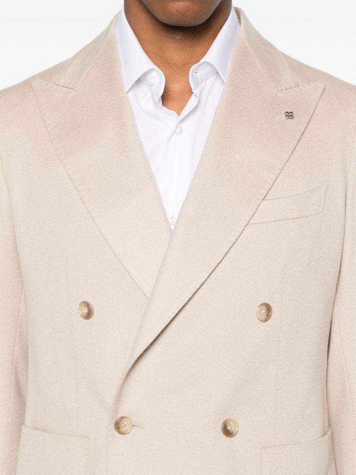 TAGLIATORE - Tagliatore 0205 Giaccha doppiopetto beige