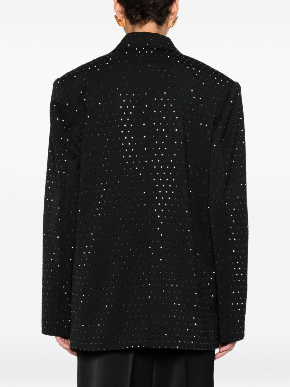 THE ANDAMANE Blazer monopetto con cristalli