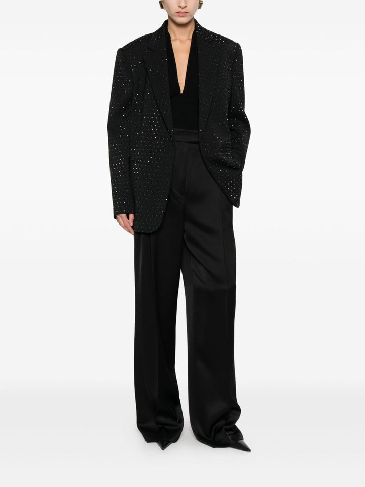 THE ANDAMANE Blazer monopetto con cristalli