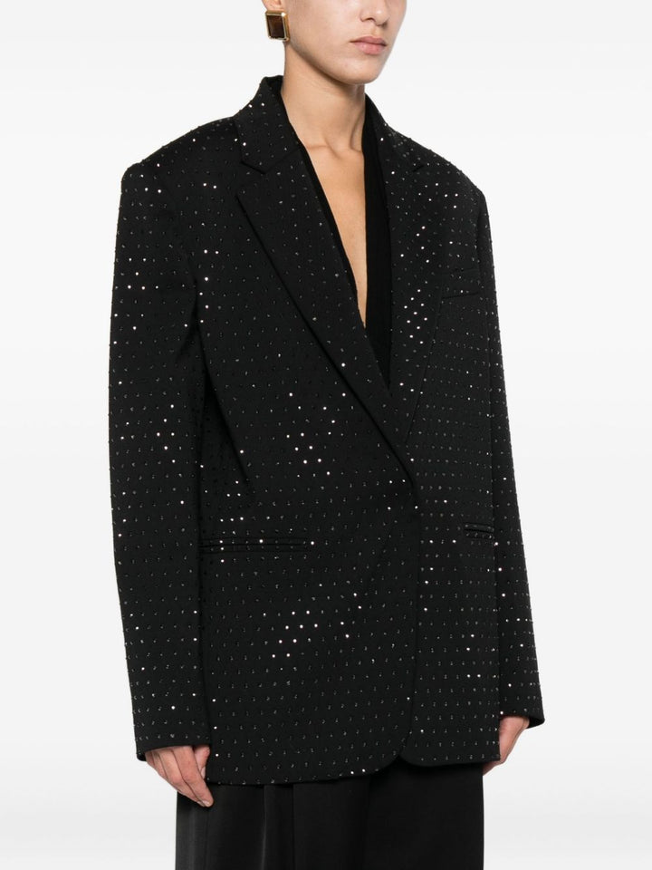 THE ANDAMANE Blazer monopetto con cristalli