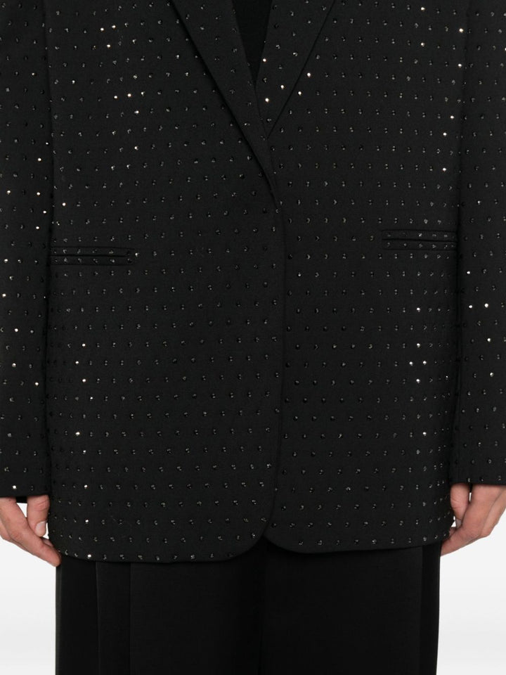 THE ANDAMANE Blazer monopetto con cristalli