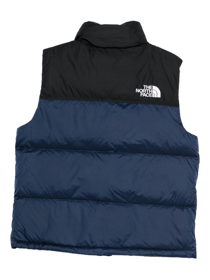 The North FaceGilet trapuntato con zip