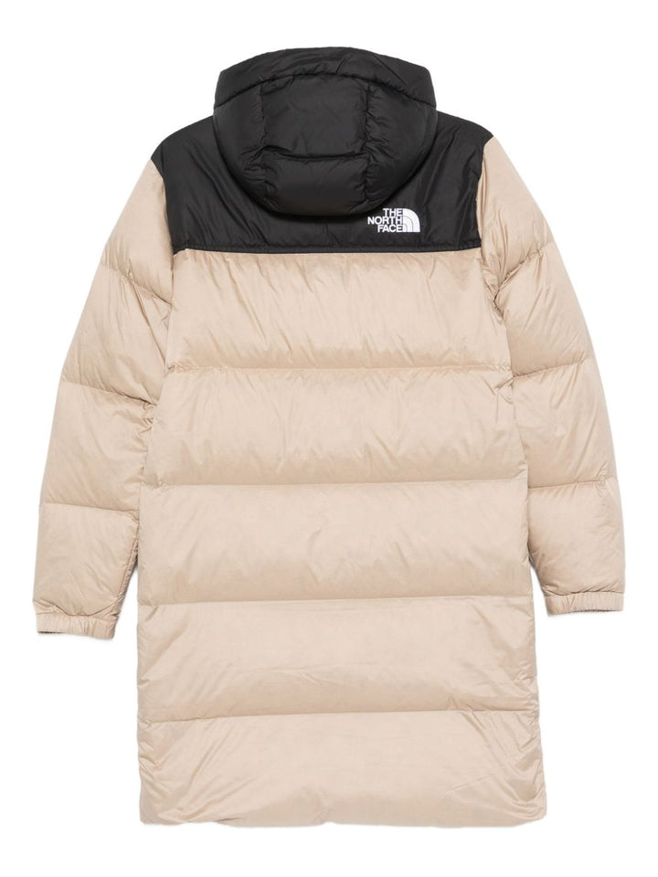 THE NORTH FACE KIDS Parka lungo Nuptse da ragazzi