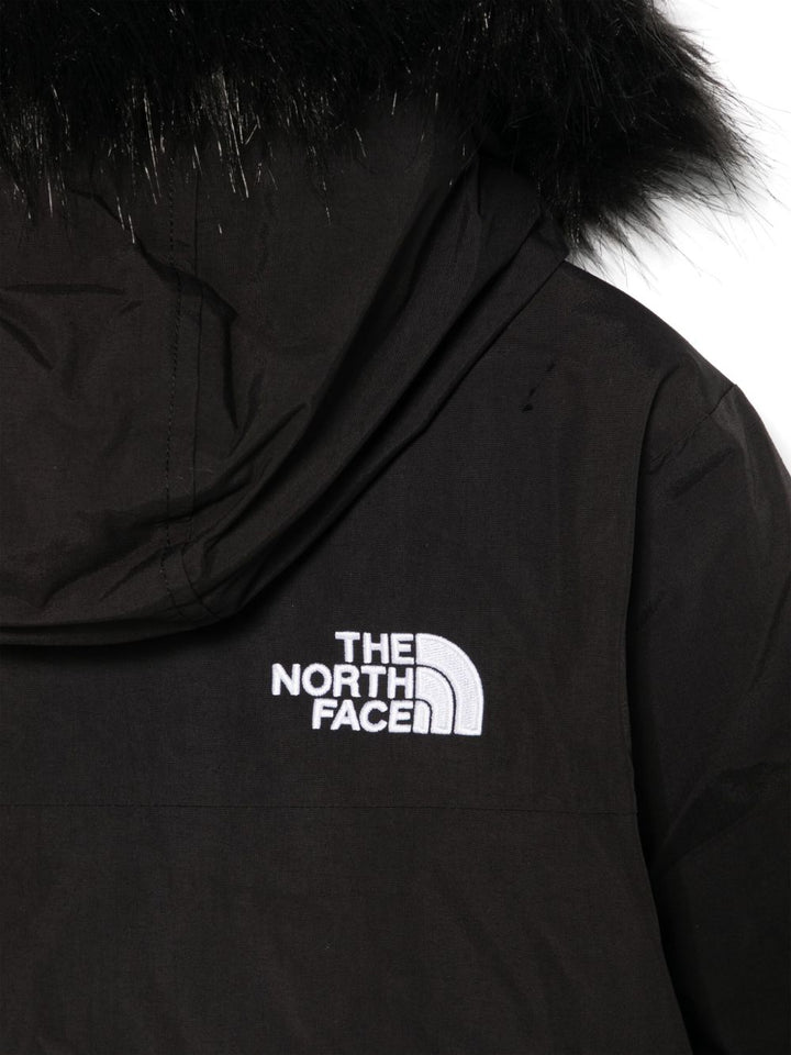 The North Face Kids Cappotto imbottito con cappuccio