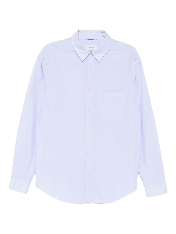 Tintoria Mattei Camicia in cotone a maniche lunghe