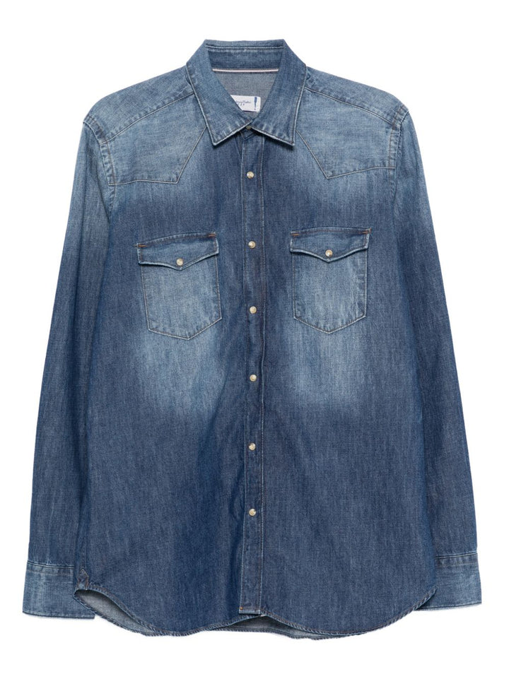 TINTORIA MATTEI Camicia denim Western