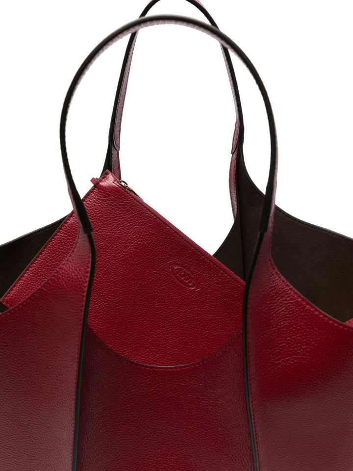Tod's Borsa a spalla in pelle con logo