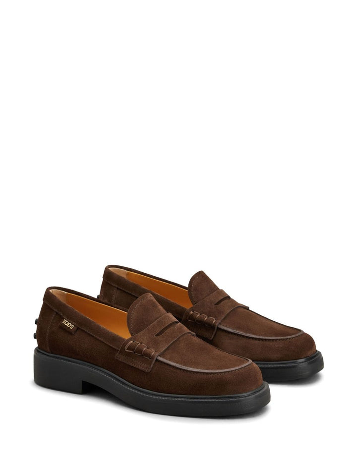 Tod's Mocassino in Pelle Scamosciata