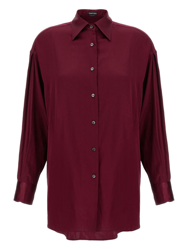 TOM FORD
Camicia con bottoni sui polsini