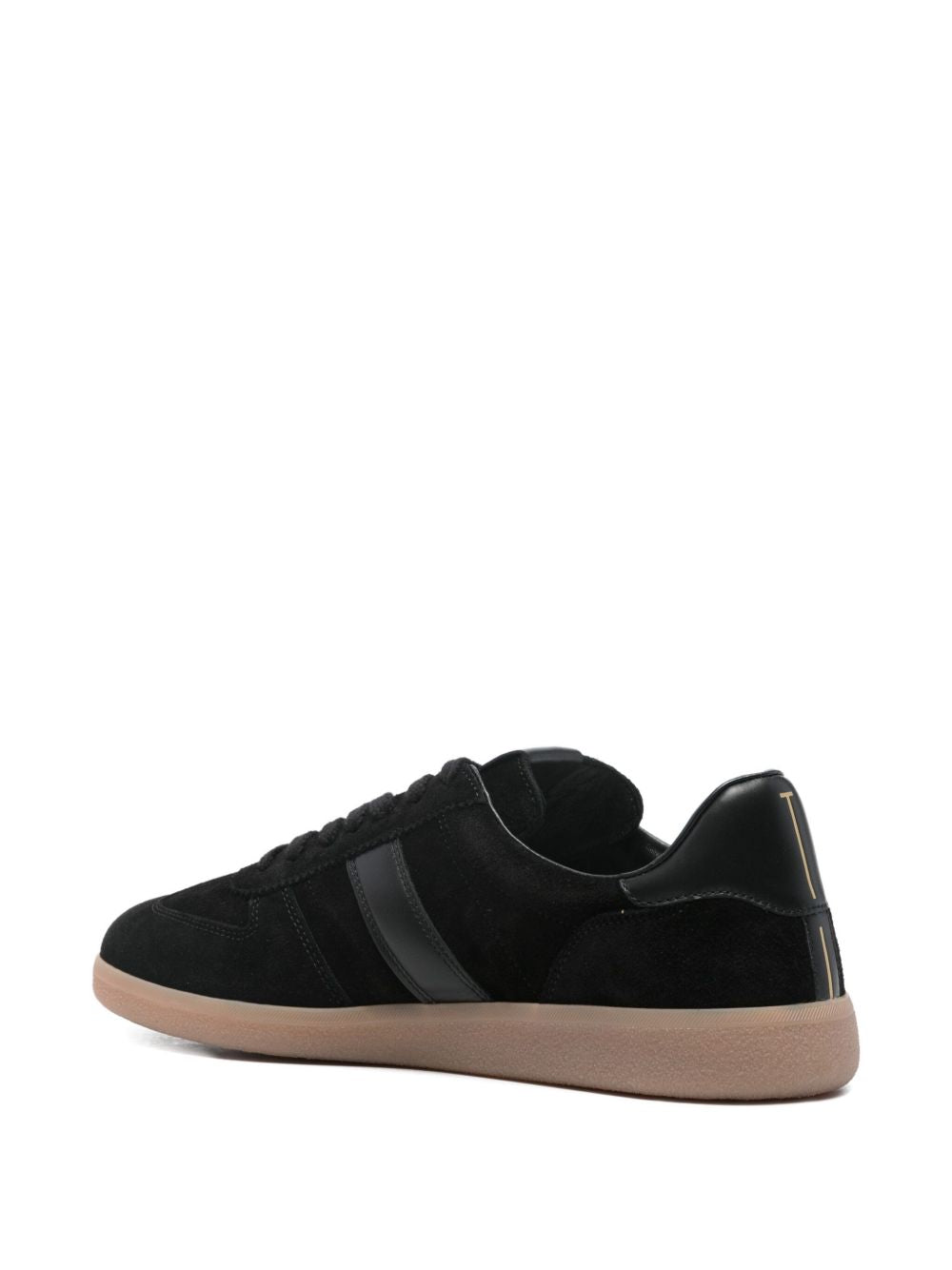 TOM FORD Sneakers con inserti in pelle scamosciata