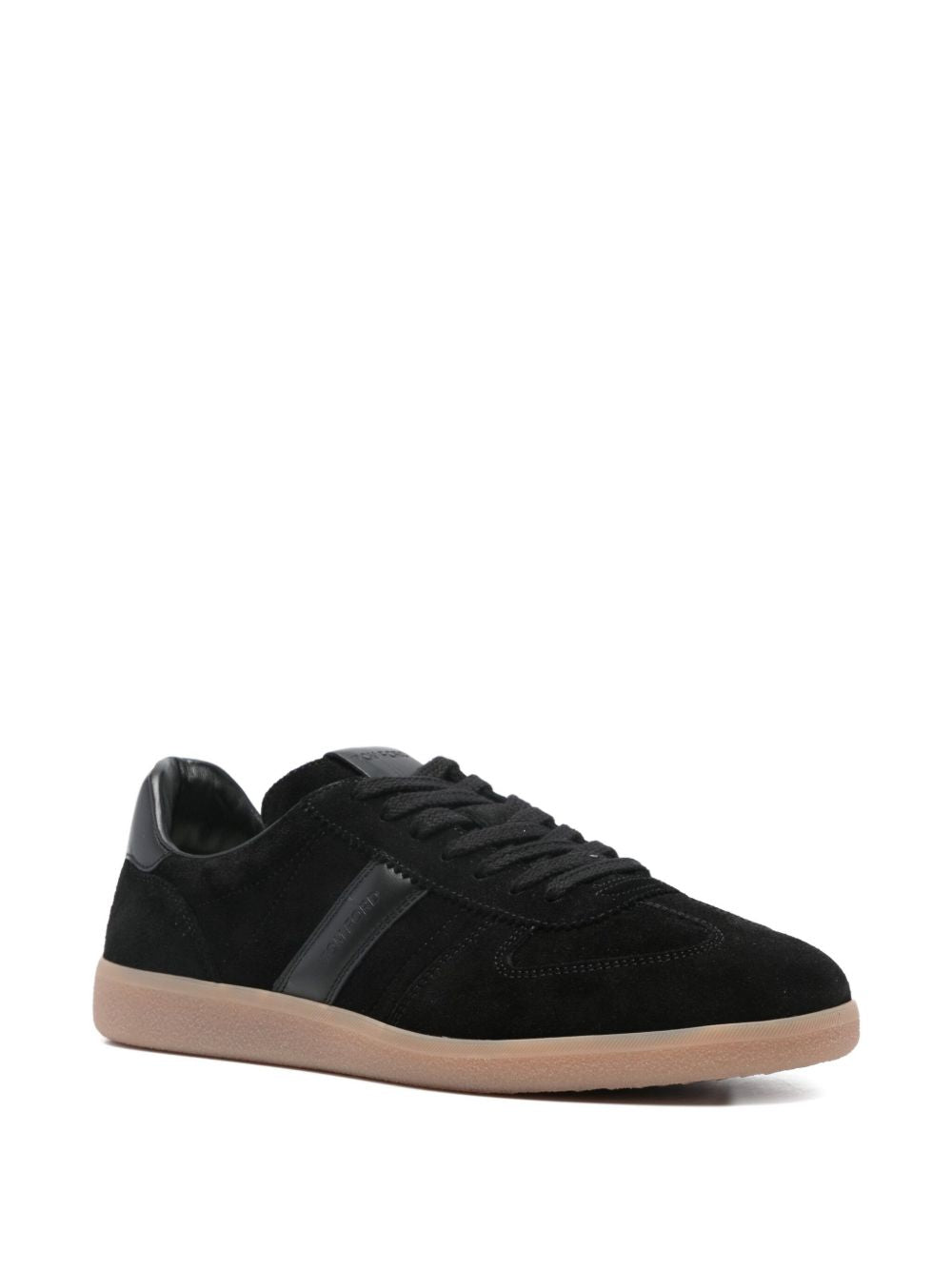 TOM FORD Sneakers con inserti in pelle scamosciata
