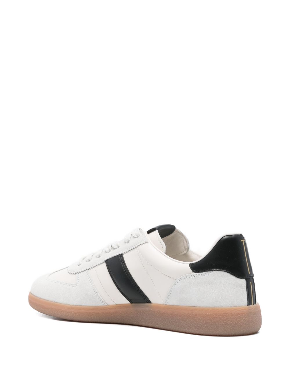 TOM FORD
Sneakers a righe in pelle scamosciata