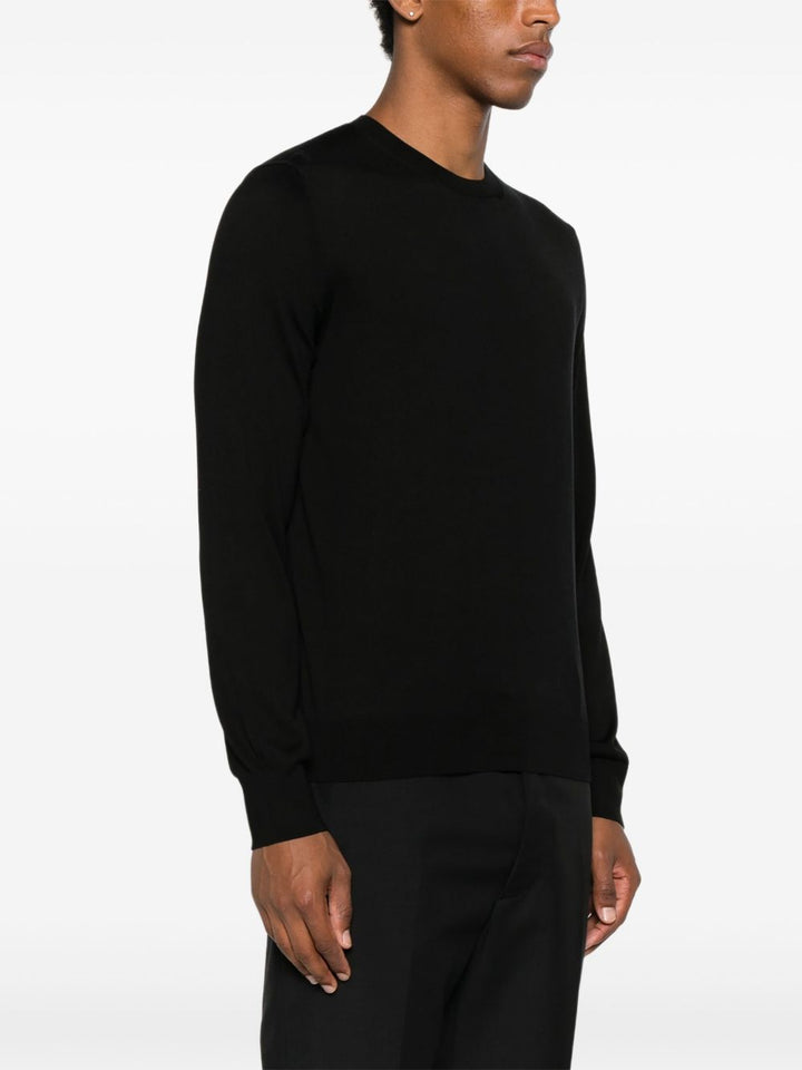 Tom Ford Maglione girocollo in seta nera